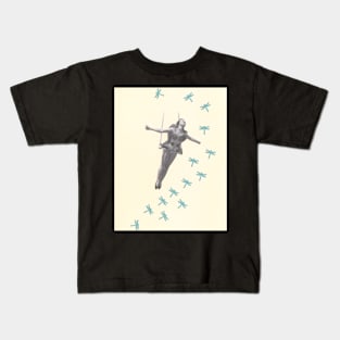 Oh to be a Dragonfly Kids T-Shirt